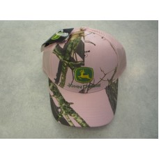 John Deere Mujer&apos;s Hat  Mujer&apos;s Mossy Oak Camo Pink Hat 23080348. NWT. Pink Camo 888764014347 eb-43204447